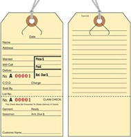 Layaway/Alteration/Repair Tags (5X)