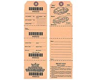 Barcode Valet Hang Tags (BCT-1407)