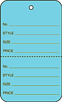 Price Tags (T-1 LT BLUE-NS)