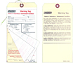 Multi-Part Warning Tags (MLT-1549)