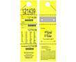 Barcode Valet Mirror Hang Tags (BCT-1408)