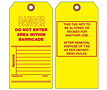 Danger Barricade Tags (DT-1435)