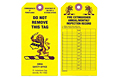 Fire Extinguisher Monthly Safety Inspection Tags (FT-1485)